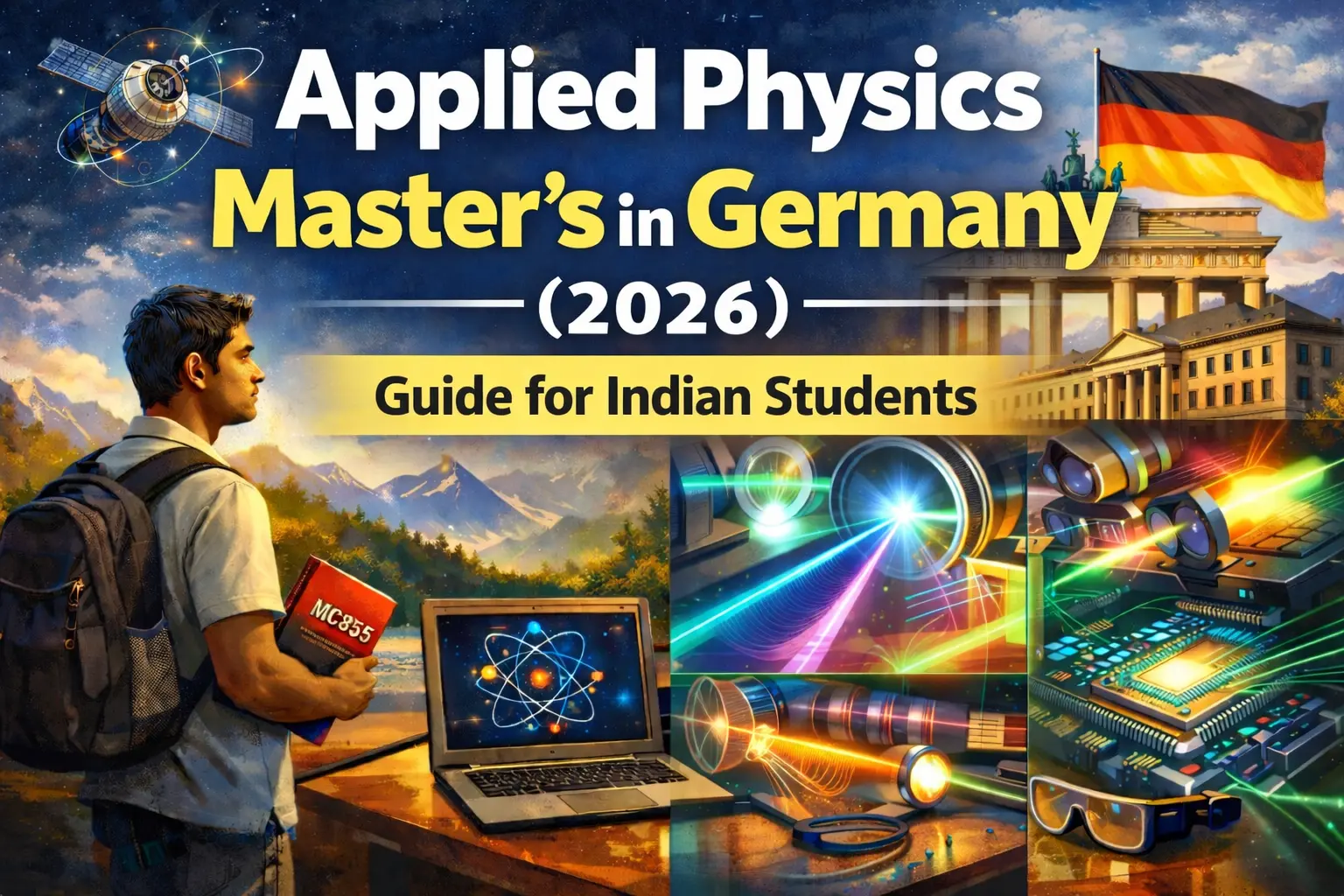 Applied Physics Master's in Germany (2026): Career-First Guide for Indian Students